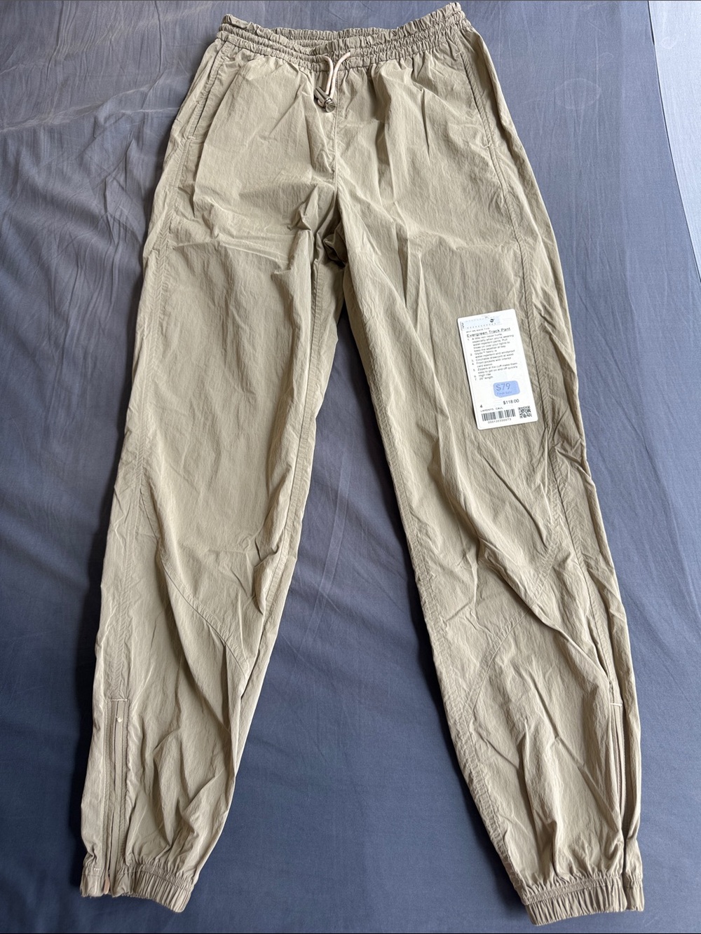 Lululemon Evergreen Track Pants Women's Lightweight Drawstring size 4